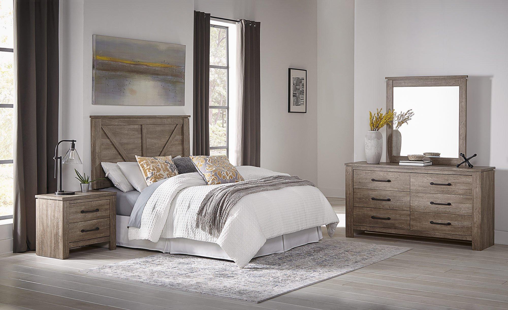 4 piece store bedroom set queen